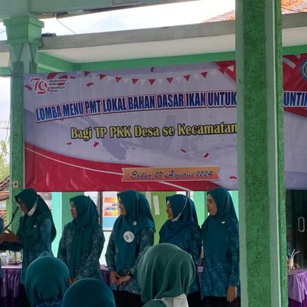 LOMBA MENU PMT LOKAL BERBAHAN IKAN TP-PKK SIDOREJO